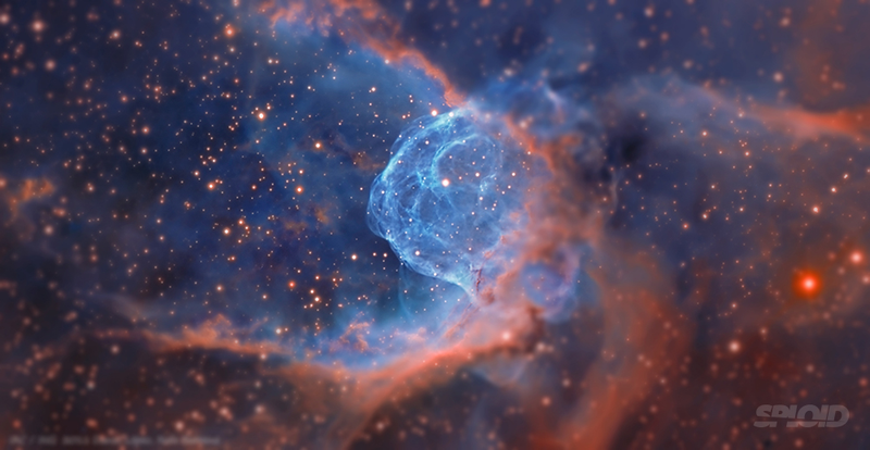 Illustration for article titled This is what the Universe would look like if it were a tiny model